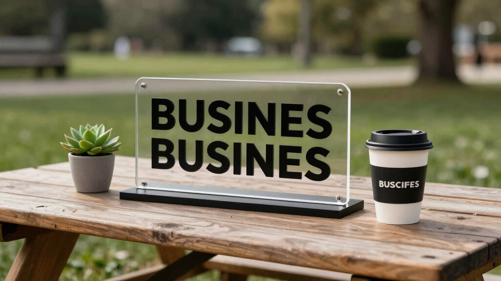 outdoor business signage displays