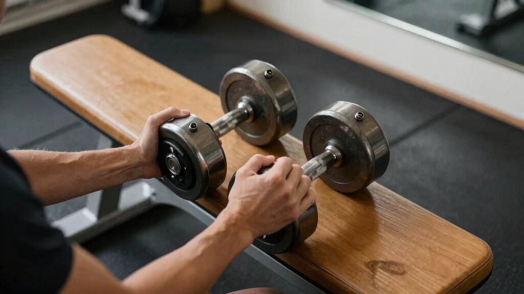 adjustable dumbbell sets
