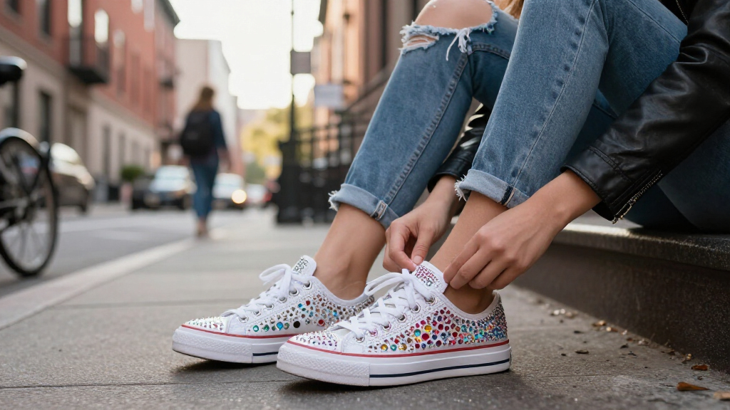 best bejeweled sneakers