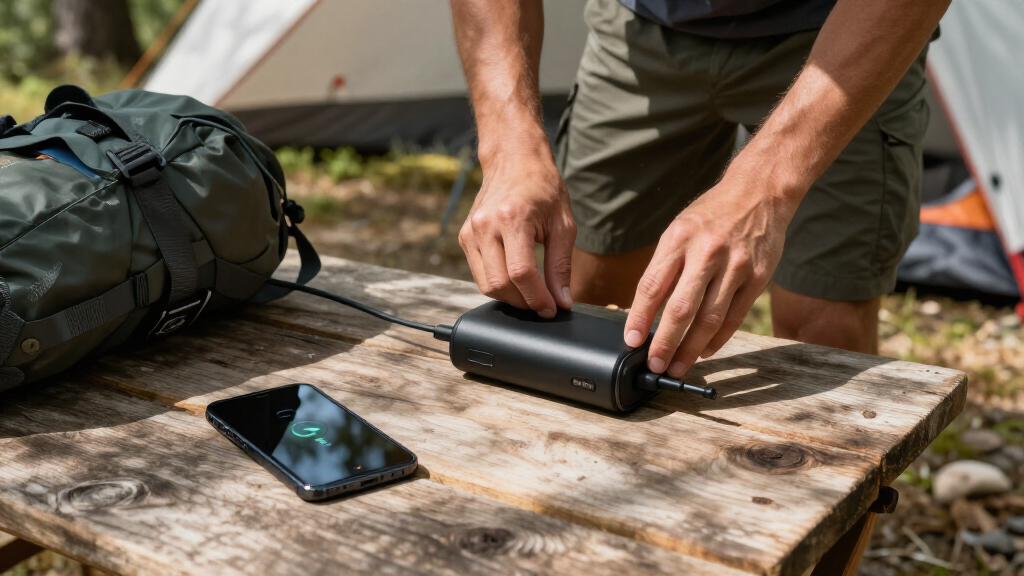 high capacity power bank for race travel