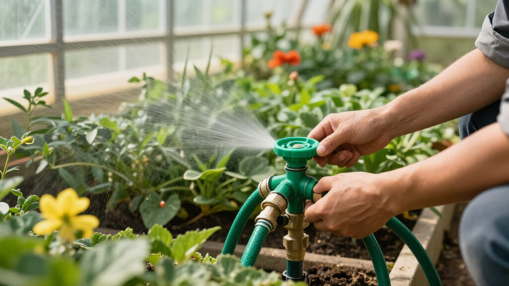 best greenhouse watering manifold