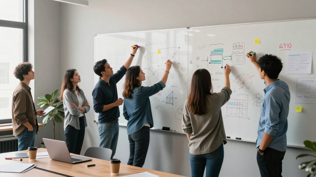 collaborative whiteboard walls