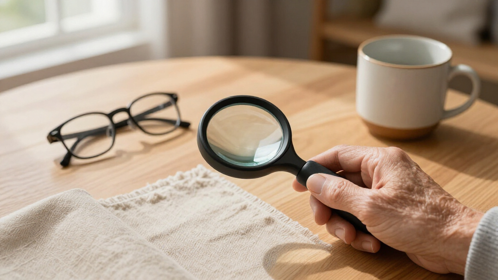ergonomic handheld magnifiers