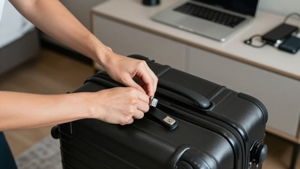 spinner suitcases with tsa locks for business travel