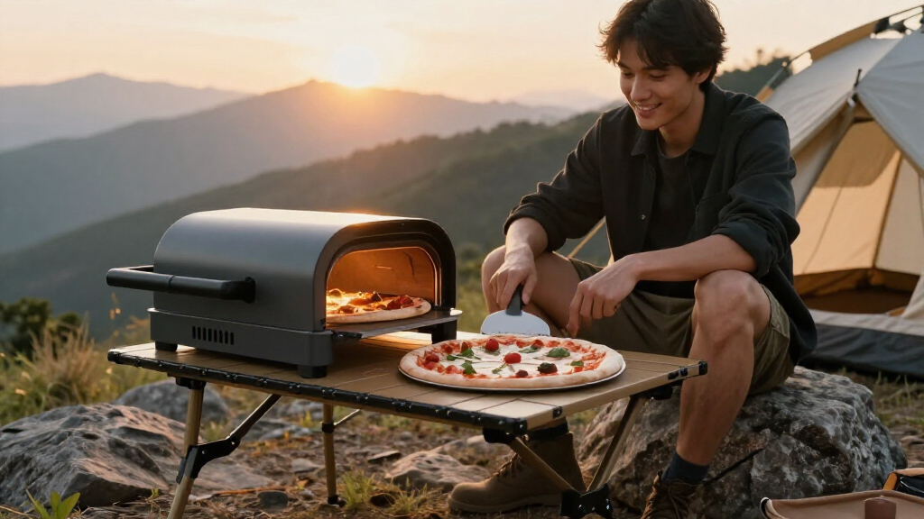 best portable pizza oven for camping travel