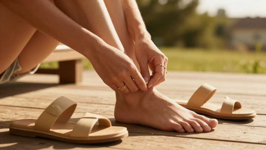 toe ring sandal