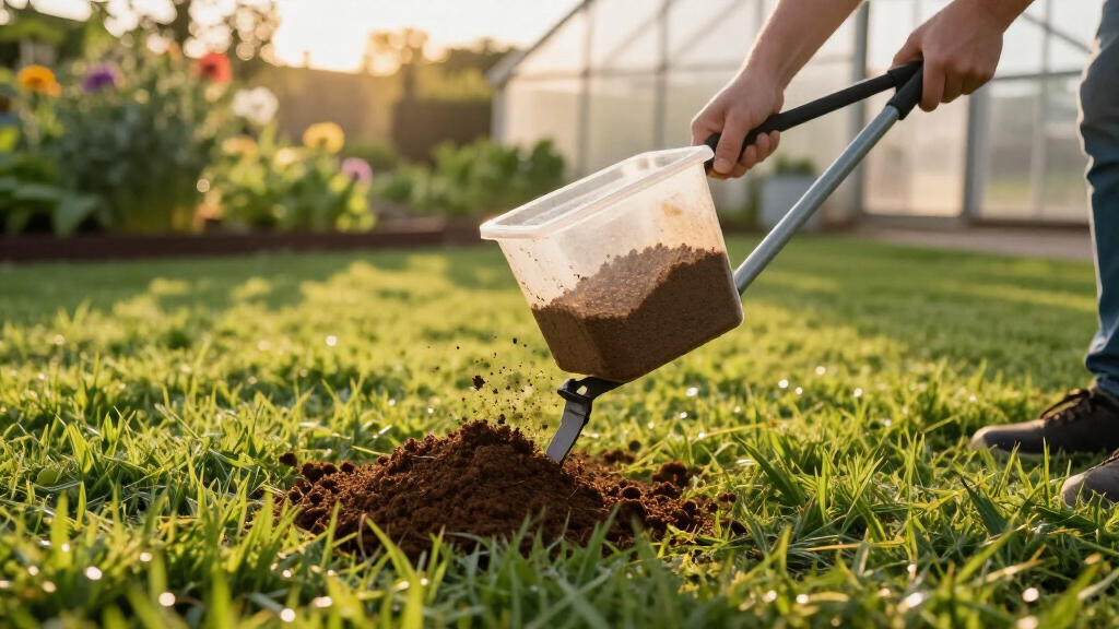 best topdresser for compost on turf