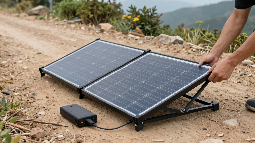 best foldable solar panel for off-grid road trips