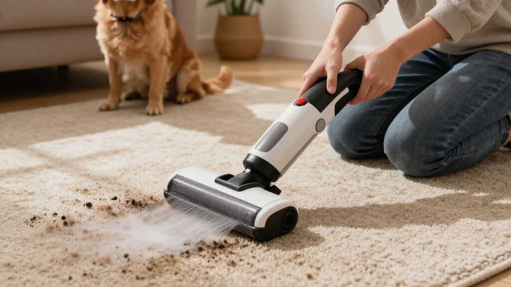 portable carpet cleaner for pets