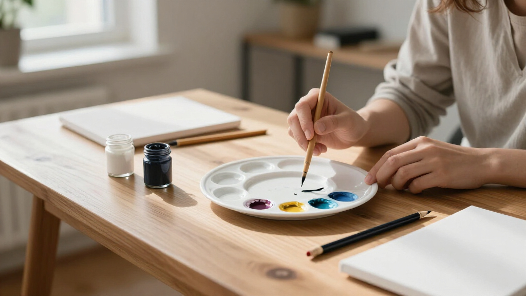 minimalist art supplies