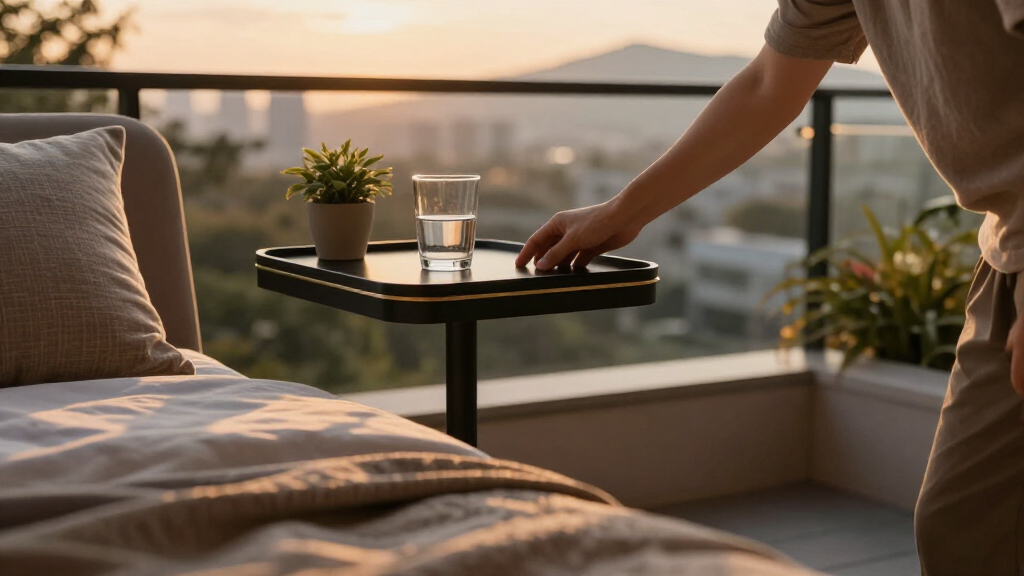 best floating nightstand set premium