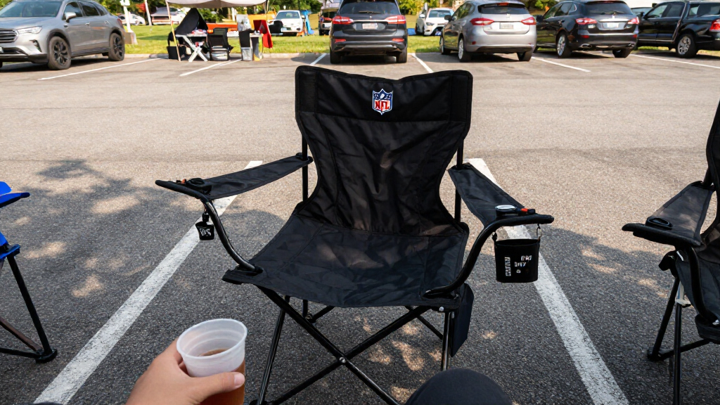 NFL tailgating folding chairs