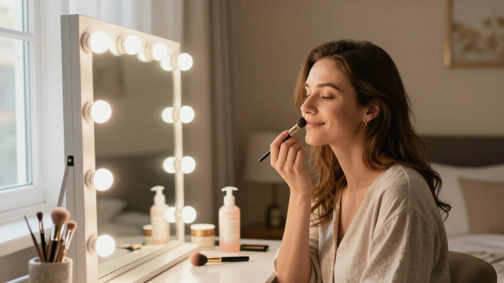 best lighted makeup mirror for vanity
