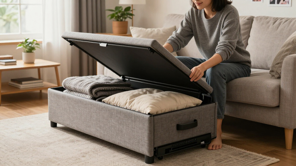 flip top storage benches