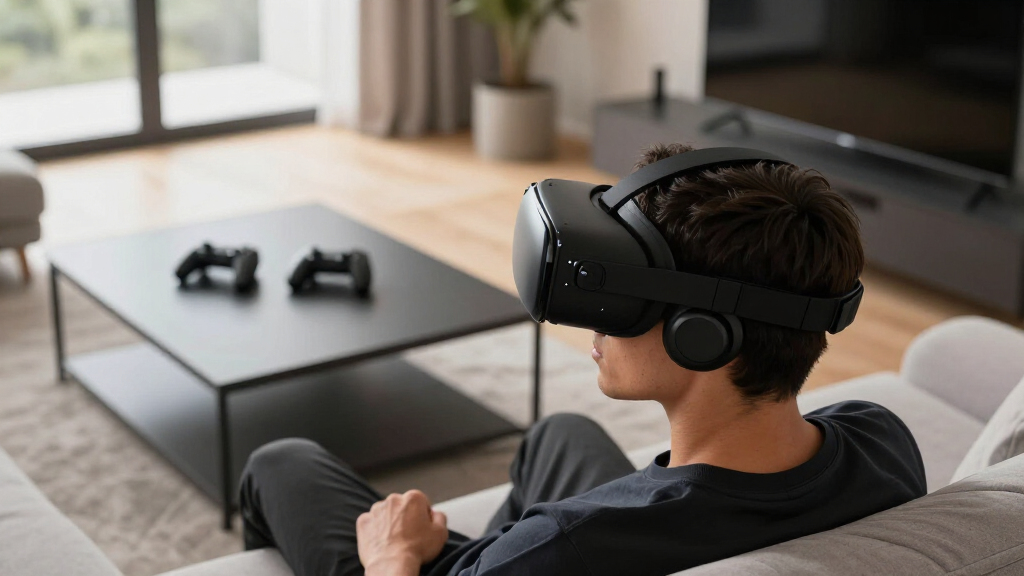 wireless gaming headset for vr