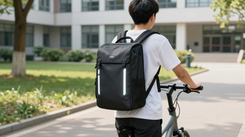 electric bike backpacks for students