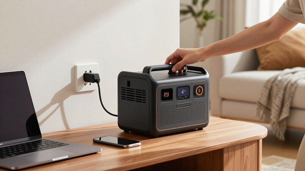 portable power station with expandable battery