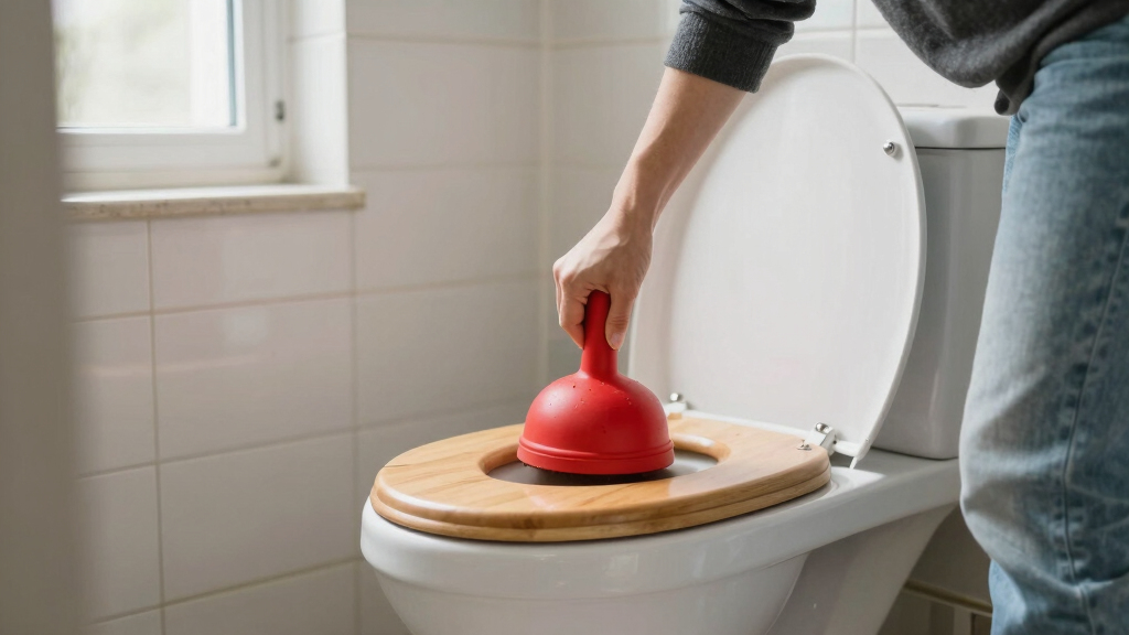 toilet plunger
