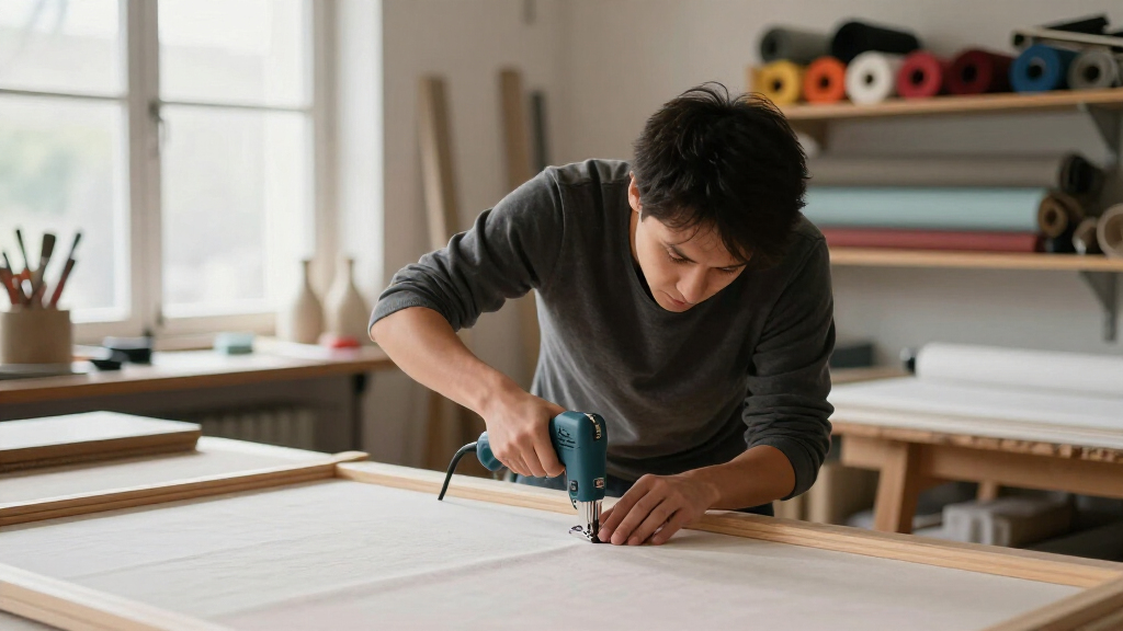 electric staple guns for efficient upholstery work