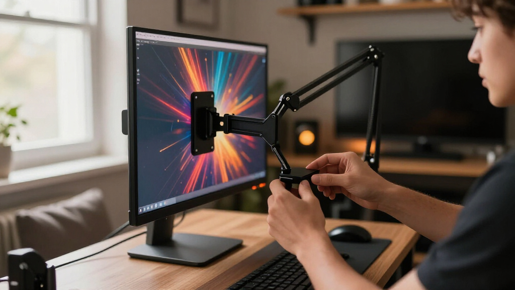 portable mounting arms