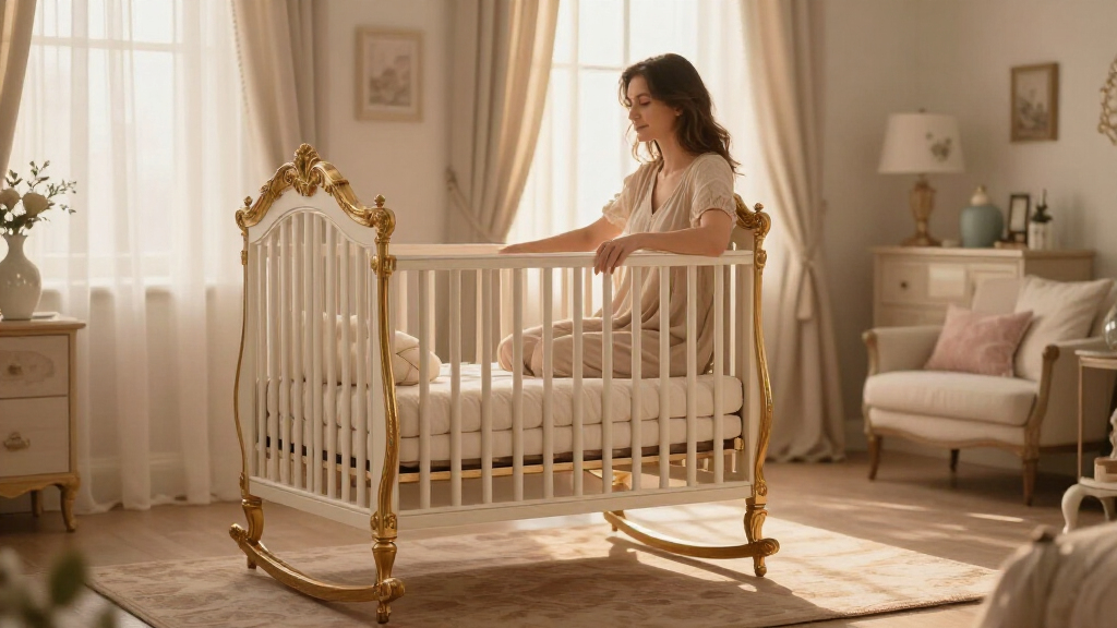 best luxury nursery furniture for grandmillennial style