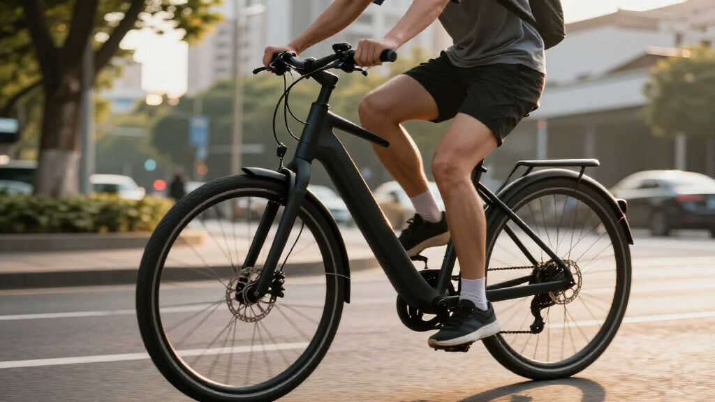 commuter e bike with hydraulic disc brakes