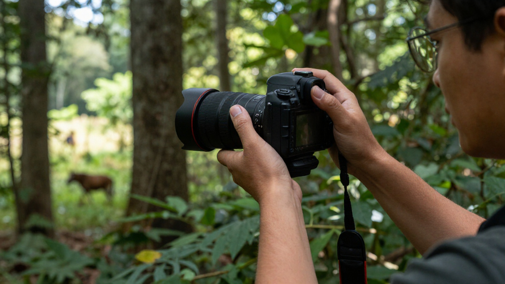 professional camera lens for wildlife