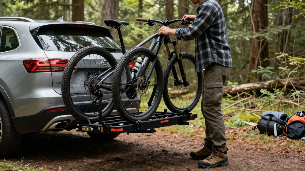 best heavy-duty hitch-mounted bike rack for suv camping trips