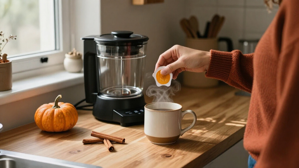 pumpkin spice coffee pods