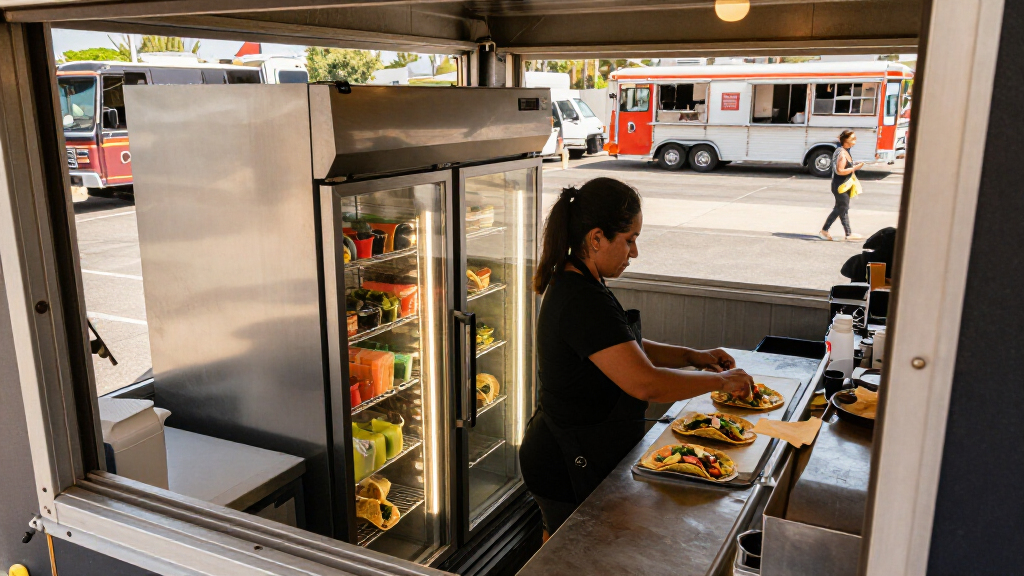 best commercial refrigerator for taco truck