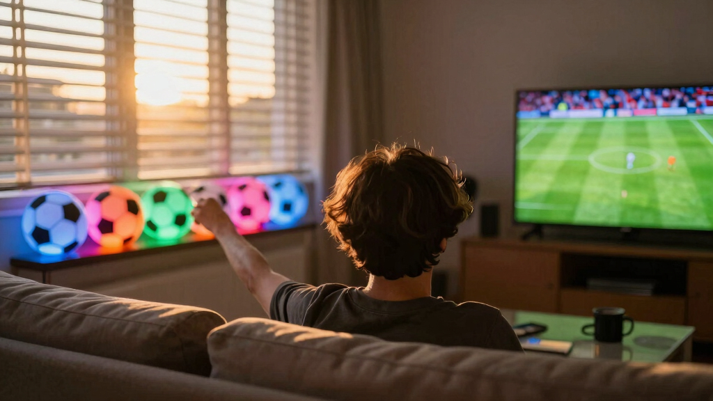 soccer fan LED light strips