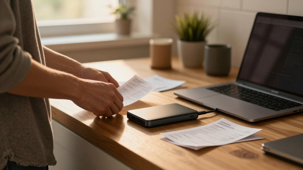 best high capacity drive for receipts and invoices