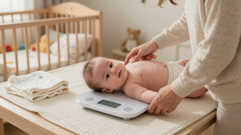 baby scale for weighted feeds