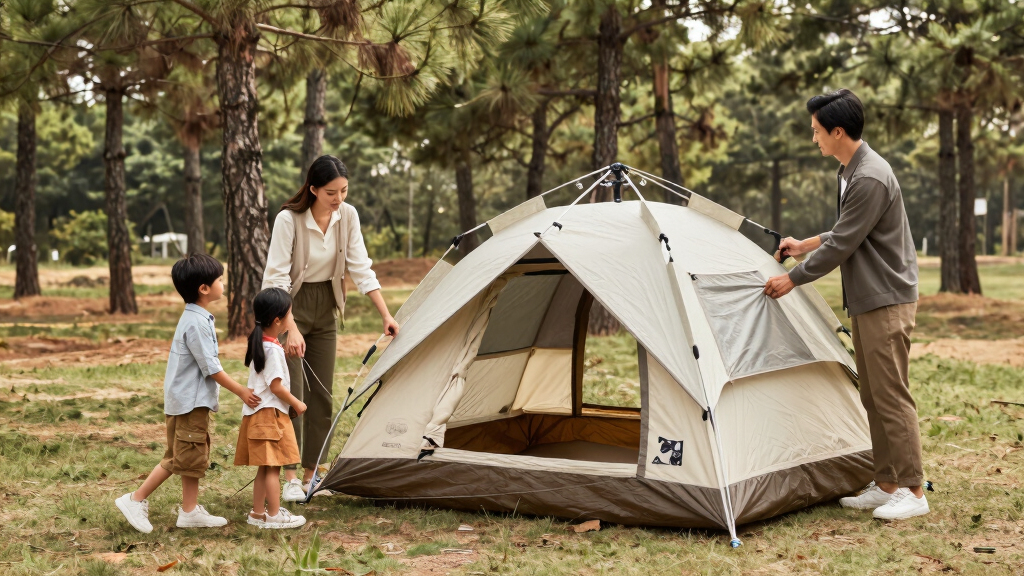 best high-end camping tent family