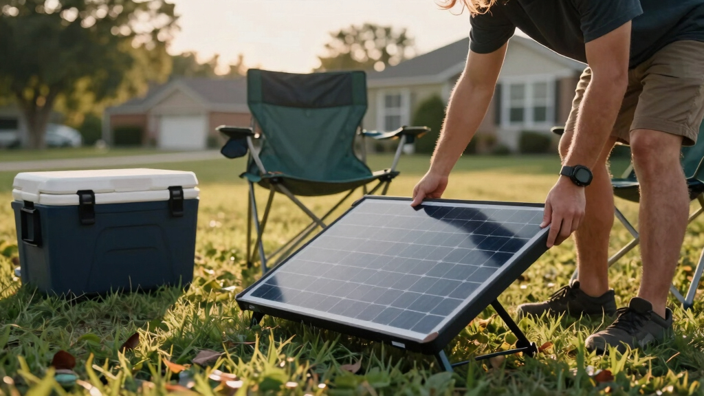 solar-powered outdoor tailgate gear