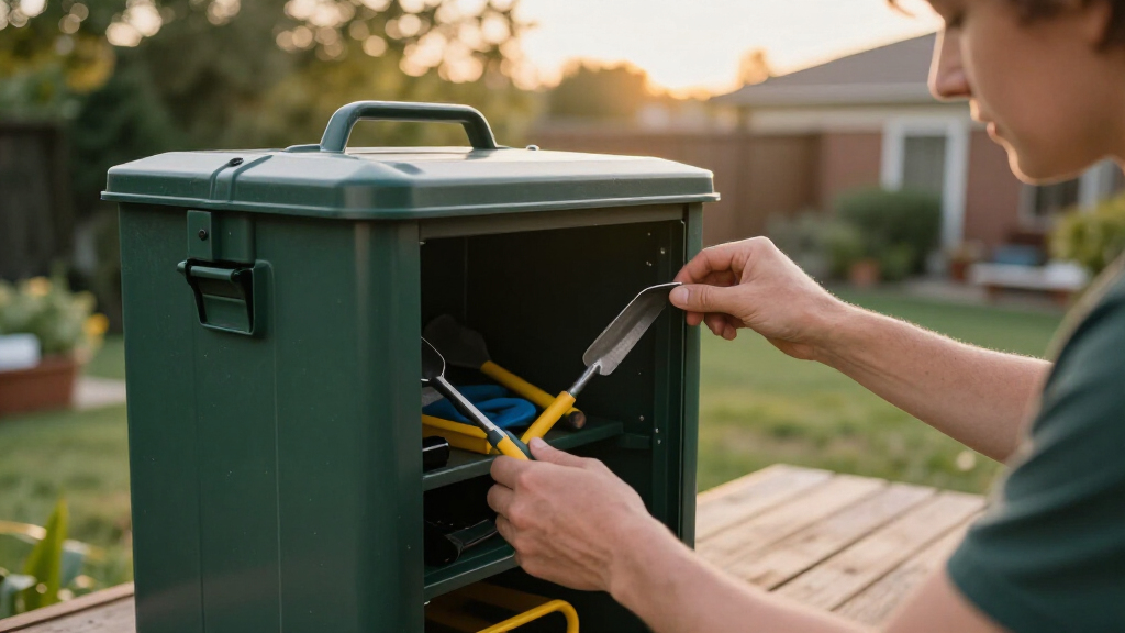 outdoor storage cabinet waterproof