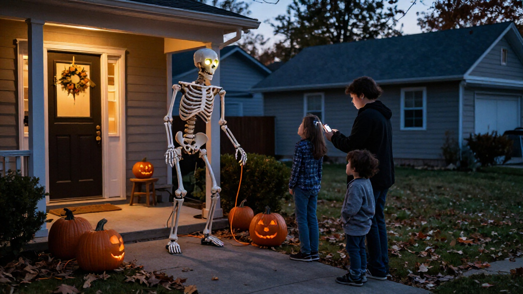 smart Halloween animatronics