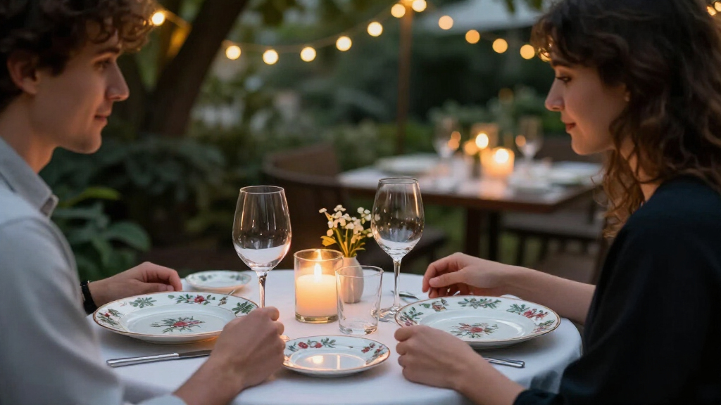 romantic dinnerware sets
