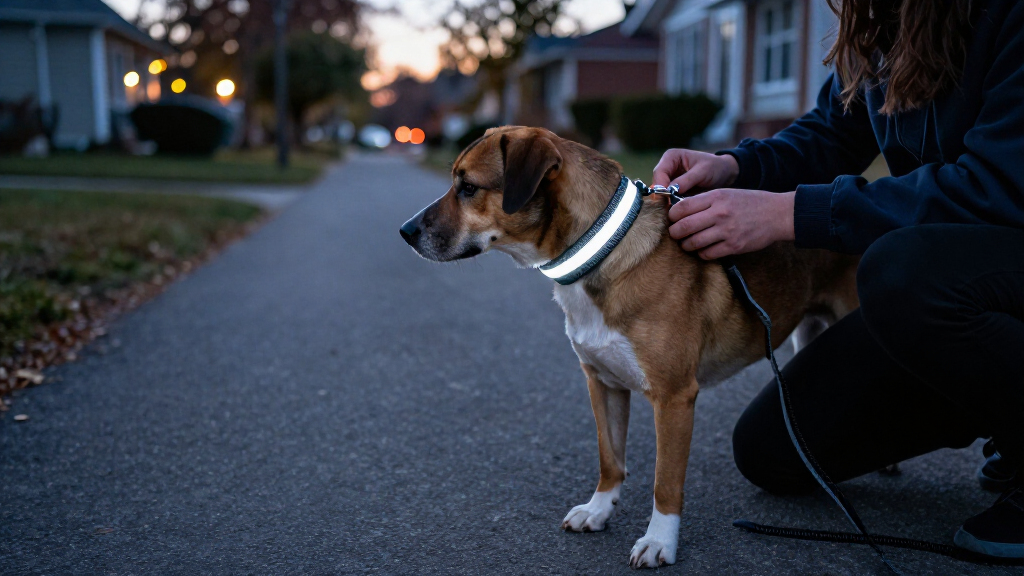 reflective dog collars