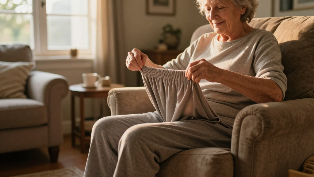 pull on pants for elderly