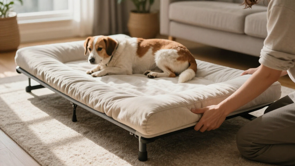 orthopedic travel bed for dogs