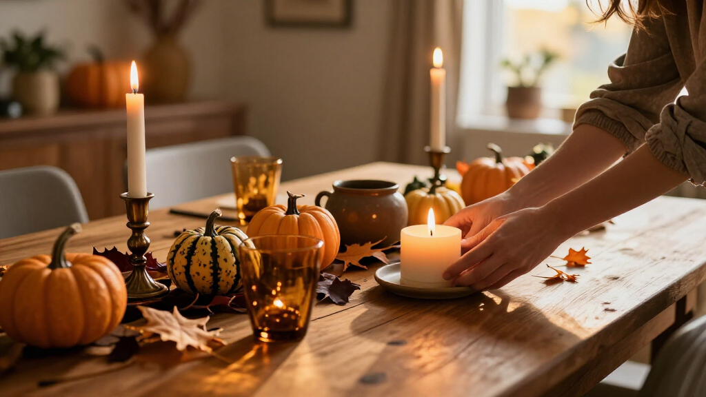 Halloween tabletop decorations