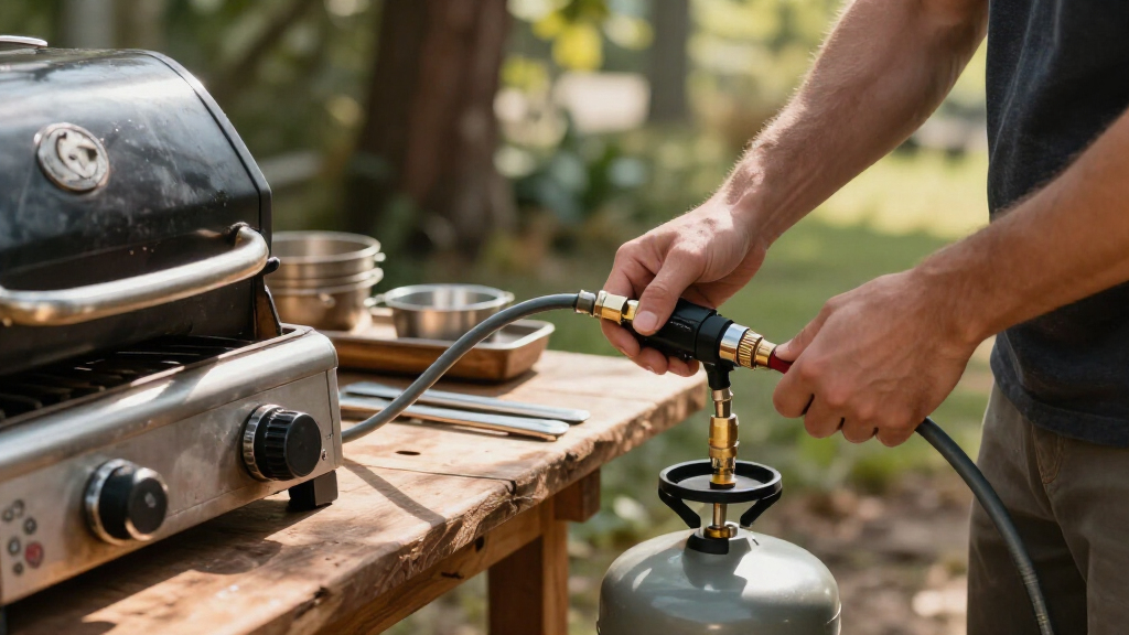 quick connect propane kit