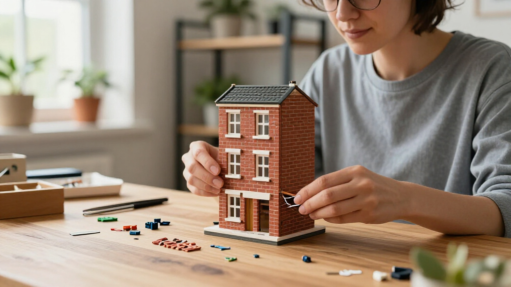 miniature building kits for adults