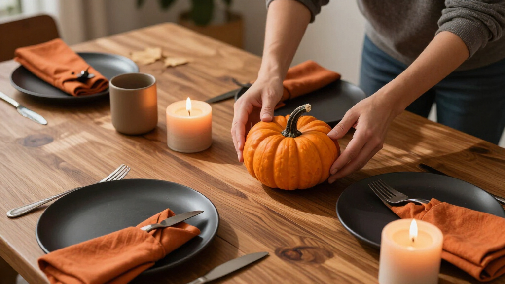 Halloween table decorations