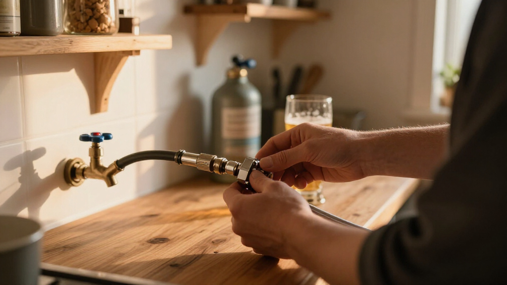co2 tank kit for home draft system