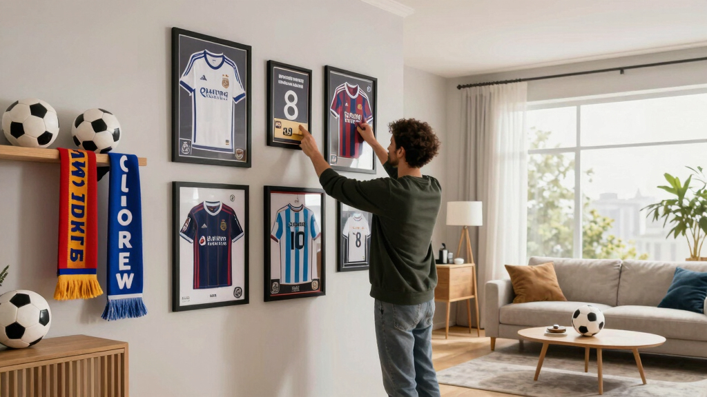 soccer fan wall decor