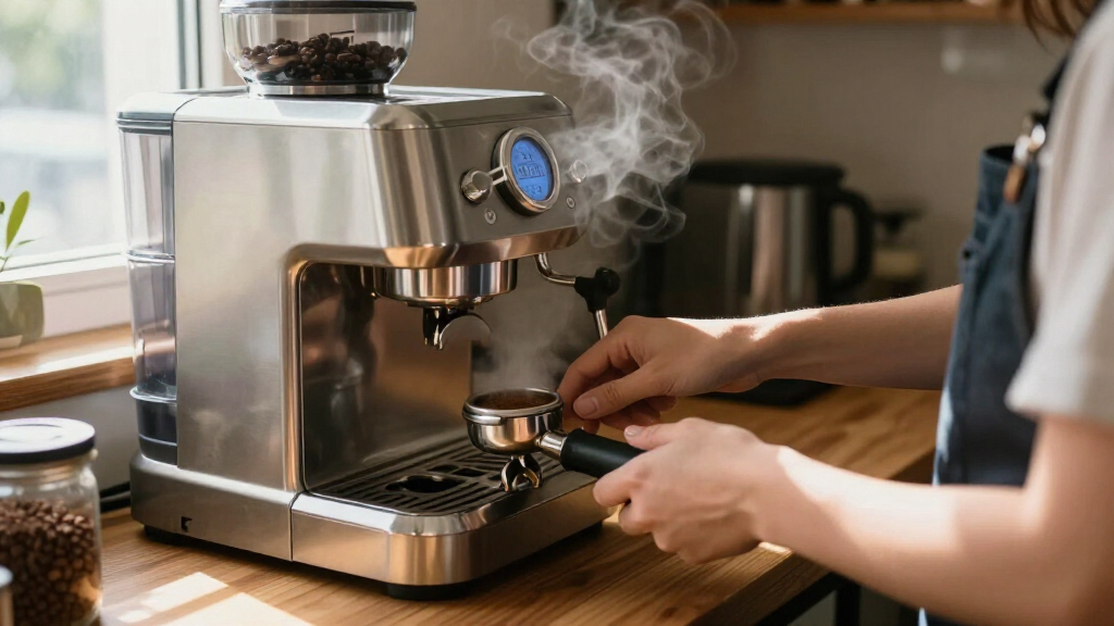 best E61 espresso machine with shot timer