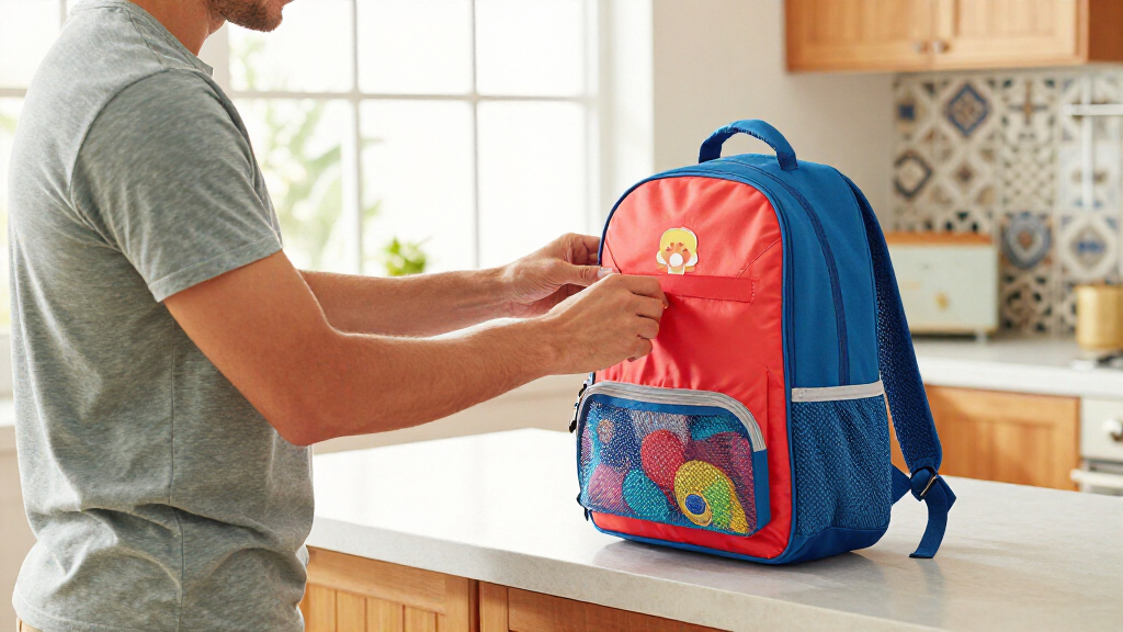 kids' backpack organizer