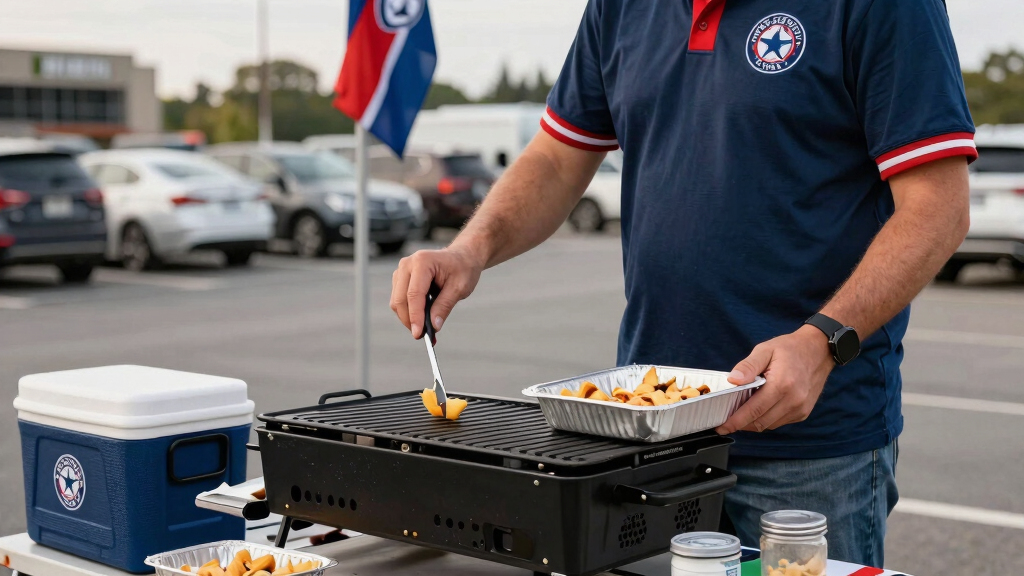 soccer fan tailgating gear